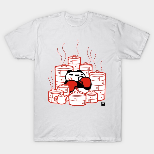 Dim Sum Stacks T-Shirt by PunchingPandas